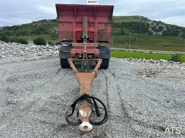 Kipper Triolift 2 axle tipper trailer