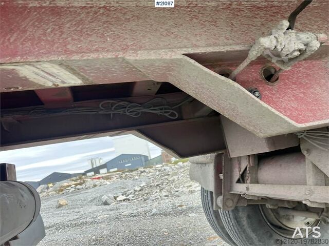 Kipper Triolift 2 axle tipper trailer