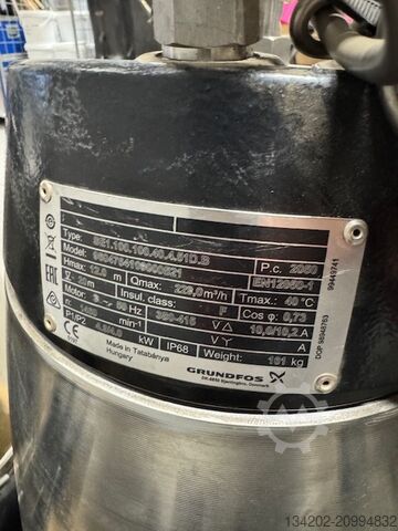 Abwasserpumpenanlage Grundfos SE1.100.100.40.4.51D.B