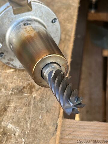 Houder, opname SK40 Ø14 x80 met VHM Ø14 cilindrische vlakfrees Uchwyt, Oprawka SK40 Ø14 x80 z frezem walcowo-czołowym VHM Ø14