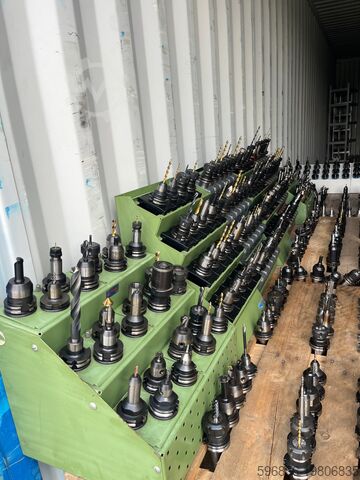 Houder, opname SK40 Ø14 x80 met VHM Ø14 cilindrische vlakfrees Uchwyt, Oprawka SK40 Ø14 x80 z frezem walcowo-czołowym VHM Ø14