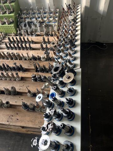 Houder, opname SK40 Ø14 x80 met VHM Ø14 cilindrische vlakfrees Uchwyt, Oprawka SK40 Ø14 x80 z frezem walcowo-czołowym VHM Ø14