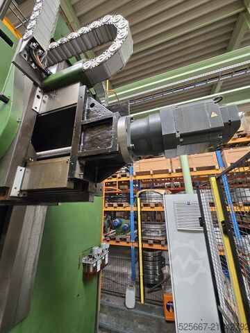 CNC karuselový soustruh – retrofit QQHR 