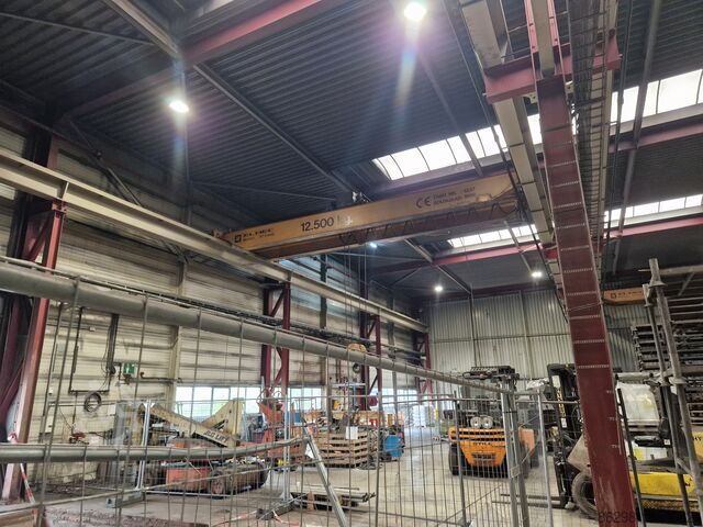 Bovenloopkraan ± 10.500 mm x 12.500 kg Demag ZKKE