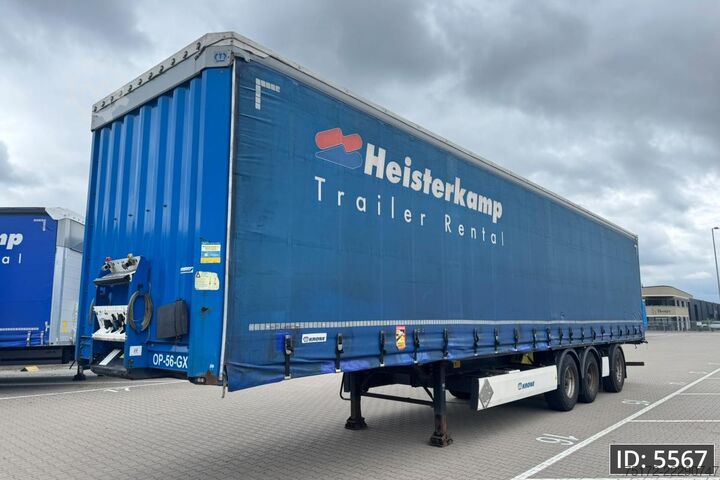 Teloni scorrevoli Krone SD / Steering axle / Lift axle / Mounted forkli...