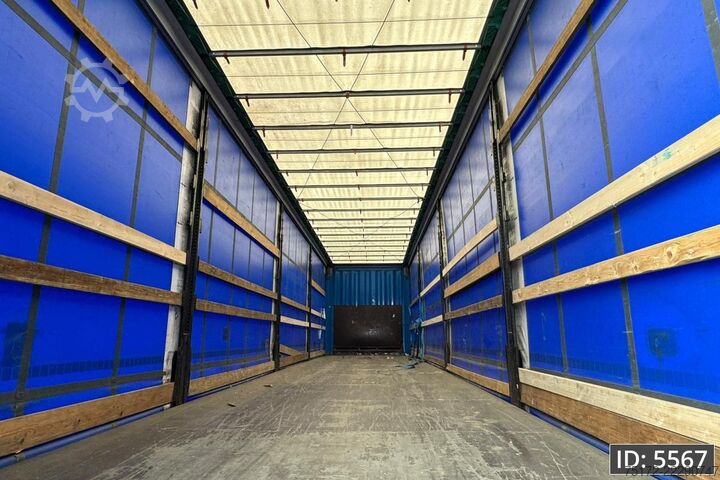 Teloni scorrevoli Krone SD / Steering axle / Lift axle / Mounted forkli...