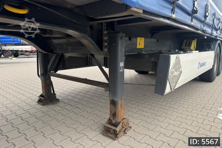Teloni scorrevoli Krone SD / Steering axle / Lift axle / Mounted forkli...