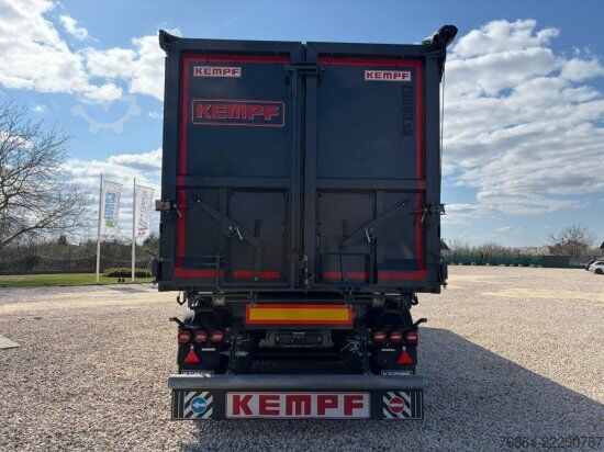 Semi-reboque basculante KEMPF SKM 39/3, ALU-KASTENMULDE 51M³ ROLLPLANE  KOMBIKLAPPE, ALCOA