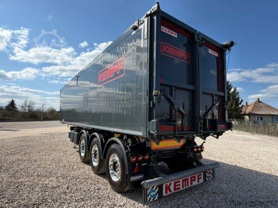 Semi-reboque basculante KEMPF SKM 39/3, ALU-KASTENMULDE 51M³ ROLLPLANE  KOMBIKLAPPE, ALCOA