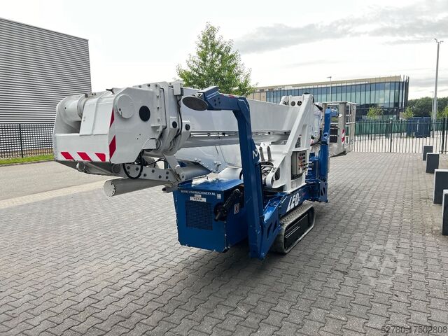 Scharnierende telescopische hoogwerker Teupen Leo 23 GT