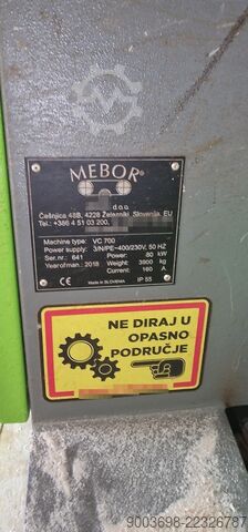 Segatrice multilama Mebor VC-700 E16