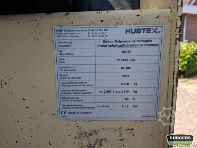 Sidelæsser gaffeltruck Hubtex MQ30