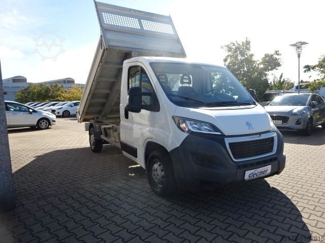 Tippbil skåpbil PEUGEOT Boxer HDi 435 L2 Kipper AHK Klima