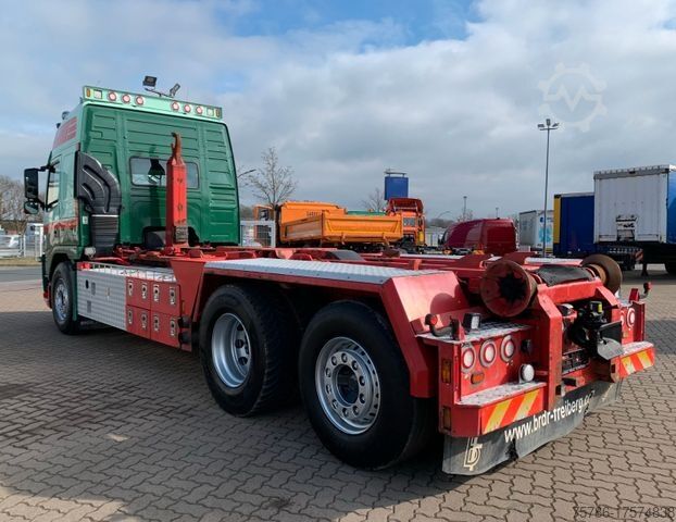 Haakarm vrachtwagen VOLVO FM 500 LL Hiab/ AC/ Standhzg./ AHK 50er/ VEB/ E5