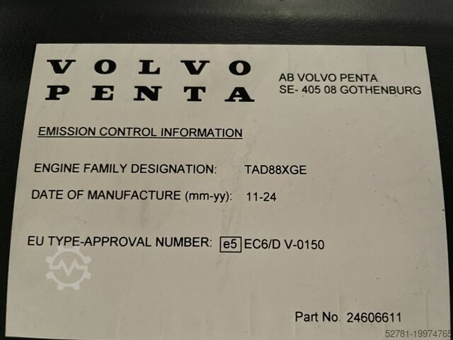 Agregate Volvo TAD882GE - 275 kVA Stage V Generator - DPX-19029