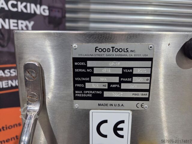 Sheet press FoodTools, Inc. CP-1F Full Sheet Press