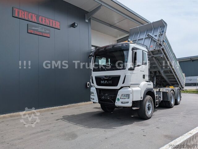 Trostrani kiperski kamion MAN TGS 33.500 / Manual /Meiller BORDMATIK/WENIG KM