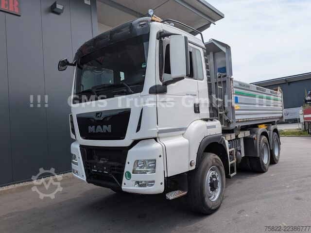 Trostrani kiperski kamion MAN TGS 33.500 / Manual /Meiller BORDMATIK/WENIG KM