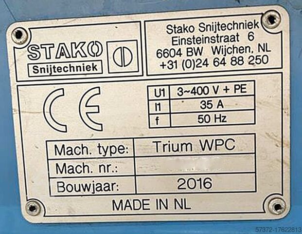 CNC vízsugaras vágógép Stako Trium WPC
