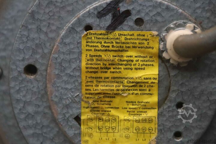 Wentylator odśrodkowy Ziehl-Abegg DKHR 310-4-4