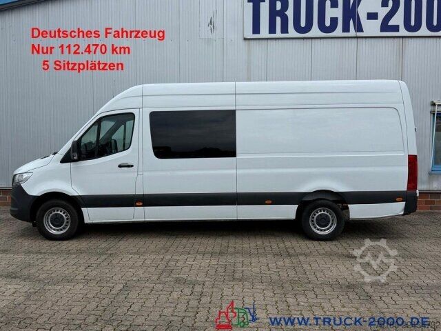 Kassevogn Mercedes-Benz Sprinter 317 Automatik Mixto 5Sitze Hoch & Lang