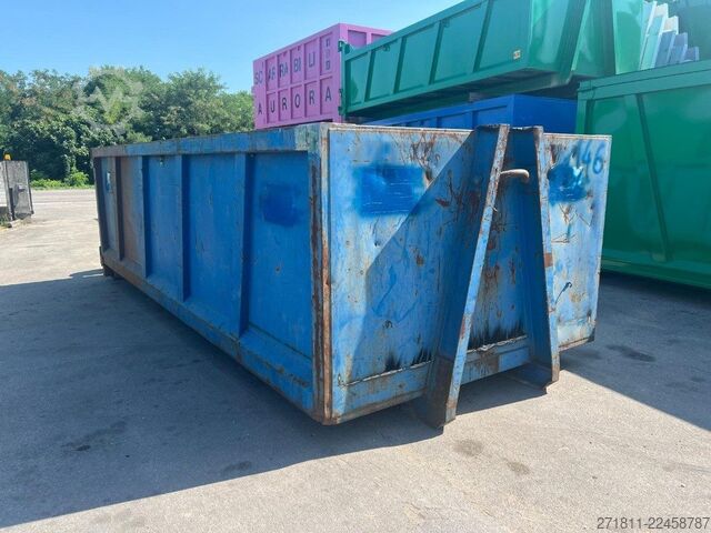 Kampós konténer  CONTAINER SCARRABILE USATO A CIELO APERTO