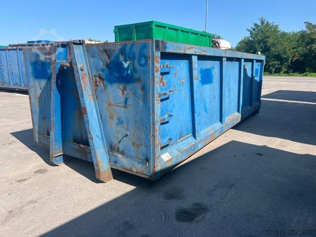Kampós konténer  CONTAINER SCARRABILE USATO A CIELO APERTO