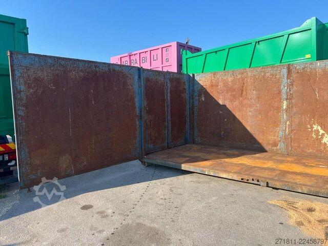 Kampós konténer  CONTAINER SCARRABILE USATO A CIELO APERTO