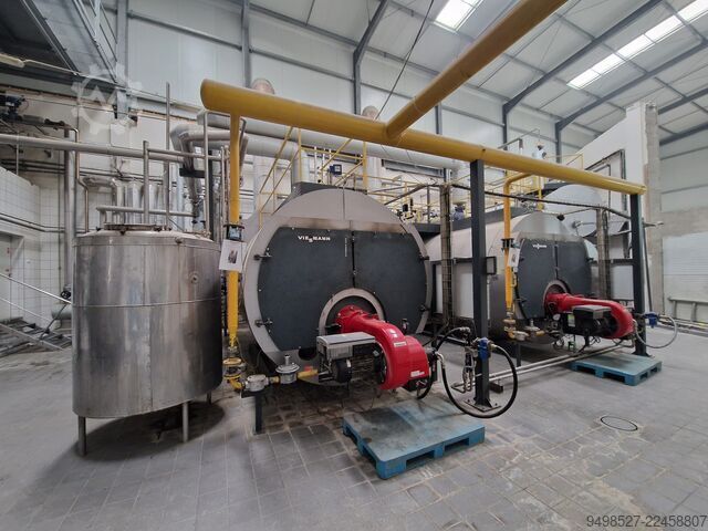 Wiessmann vitmax 2000, 2 x 5000 kW, completo. Wiessman Vitomax 2000