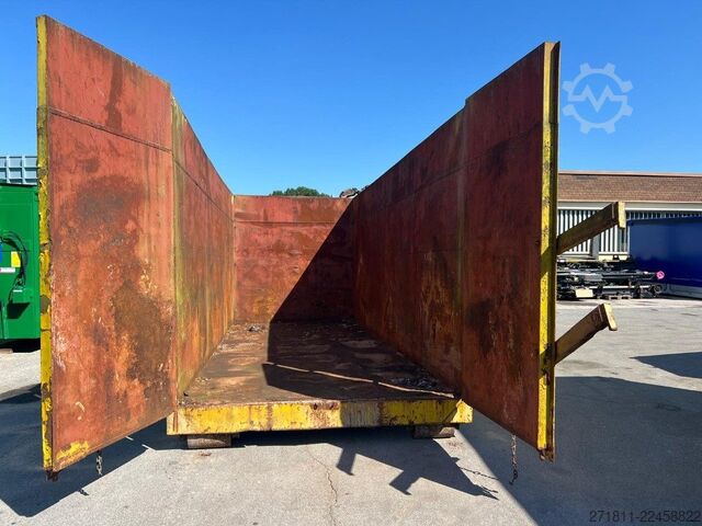 Kampós konténer  CONTAINER SCARRABILE USATO A CIELO APERTO