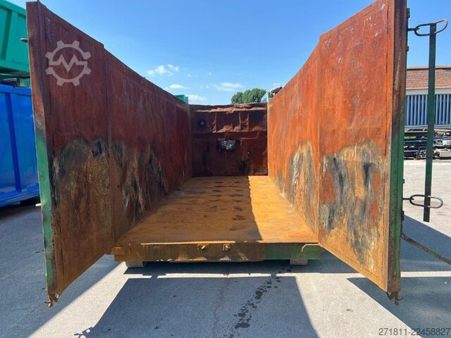Kampós konténer  CONTAINER SCARRABILE USATO A CIELO APERTO
