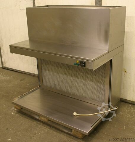 Laborabzug Edelstahl 1160 x 545