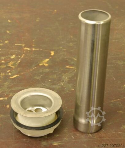 Standrohrventil für Waschbecken Edelstahl Ø 60 mm