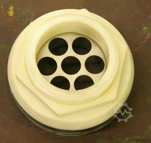 Standrohrventil für Waschbecken Edelstahl Ø 60 mm