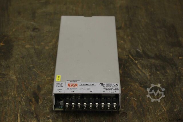 Alimentação de energia de comutação Mean Well SP-480-24