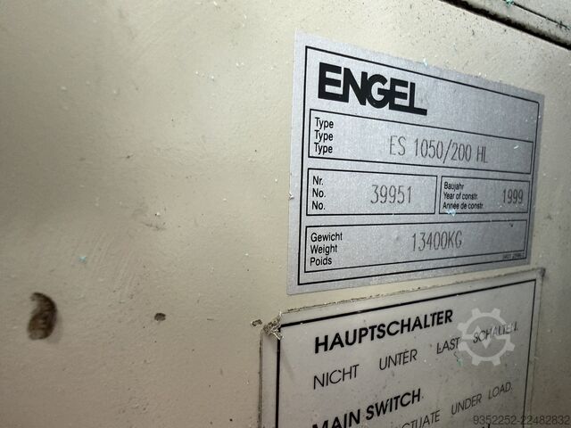 Formsprutningsmaskin Engel ES 1050/200-HL