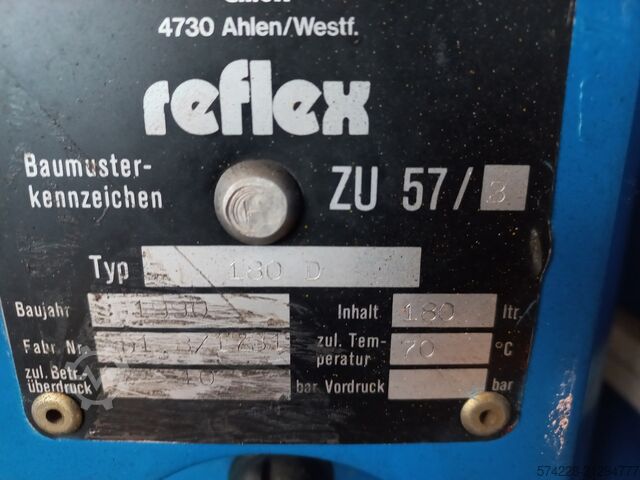 Air compressors / Piston compressor Reflex ZU 57/3 Industrial Air Compressor – 180L