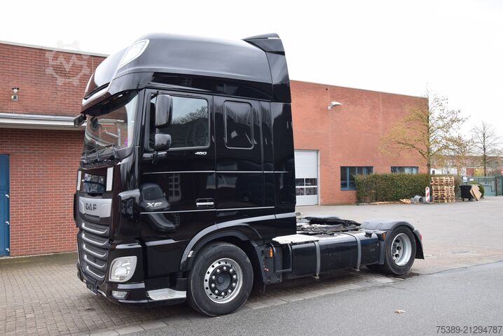 Volume tractor unit Daf XF 480 Low Liner Mega Hubsattelplatte ACC