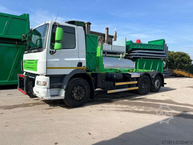 Roll-off tipper truck DAF DAF CF85 SCARRABILE 6X2
