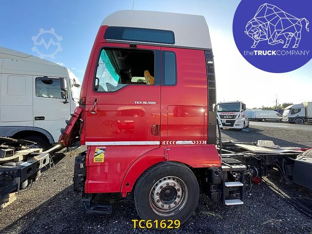 Zware belasting MAN TGX 500