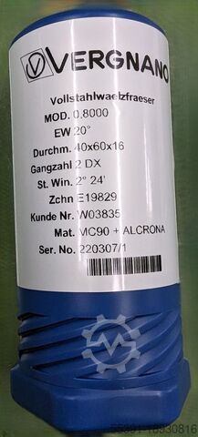 Odvalovací fréza Vergnano / Saazor Vergnano / Saazor Wälzfräser Vorfäser