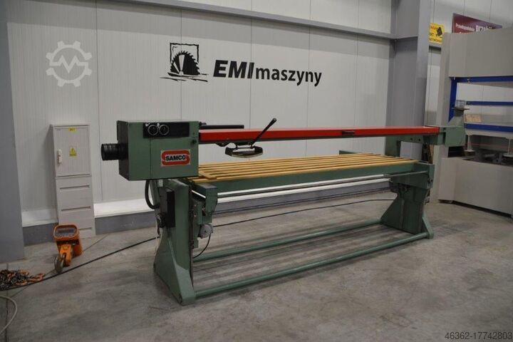 Lange bandschuurmachine Samco długotaśmowa