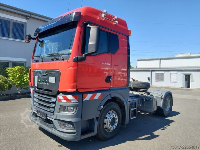 Standard nyergesvontató MAN TGX 18.470 BL Kipphydraulik Retarder Alu