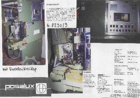 Posebna fino bušenje mašina POSALUX MICROFOR PNC 3