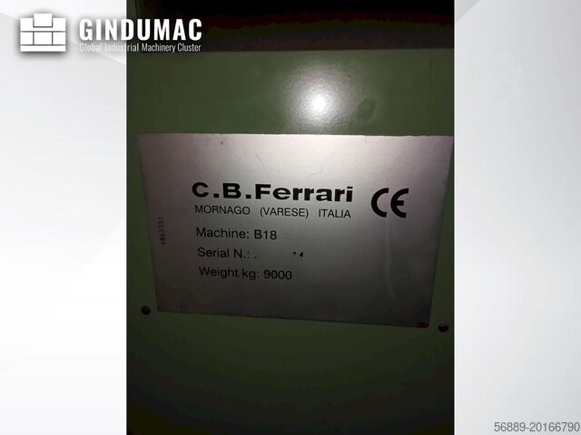 Κάθετο κέντρο κατεργασίας C.B. Ferrari B18