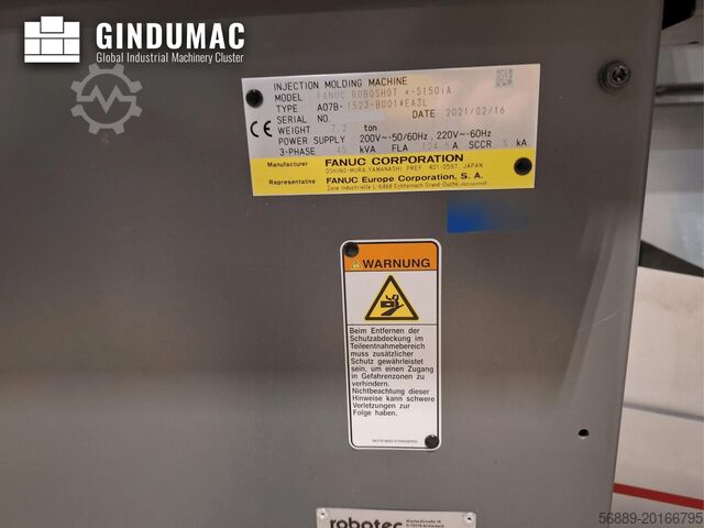 Elektrische Spritzgießmaschine FANUC ROBOSHOT S150iA