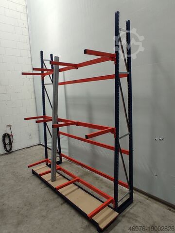 A-plank Vertikalregal 2360 x 1000 x 3050 mm (BxTxH)