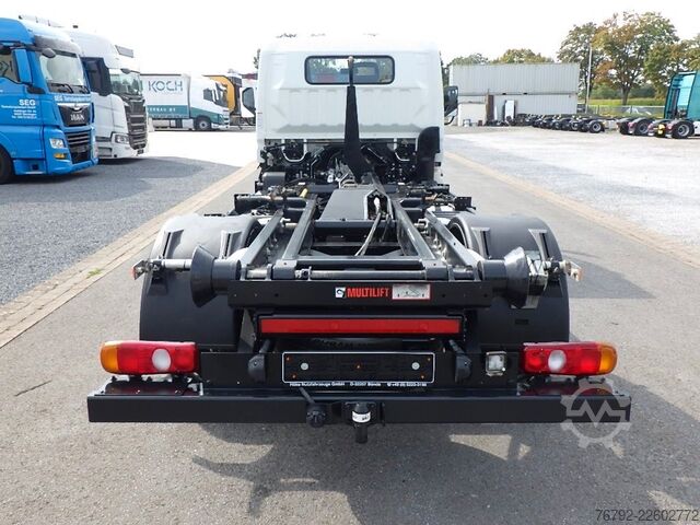 Damperli panelvan FUSO Canter 7 C 18 HIAB Abroller/AHK/Klima/LED/24 tkm