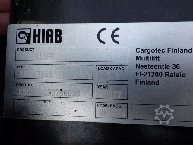 Damperli panelvan FUSO Canter 7 C 18 HIAB Abroller/AHK/Klima/LED/24 tkm