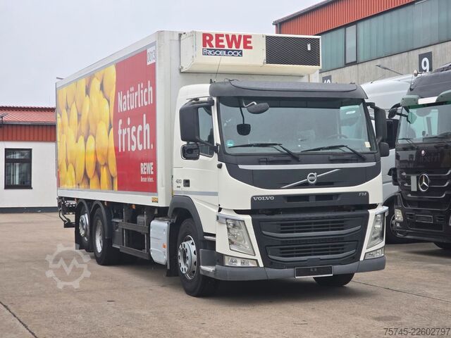 Kühlkoffer-LKW VOLVO FM420*FRIGOBLOCK*VOLLLUFT*PALFINGER LBW  2.5T*